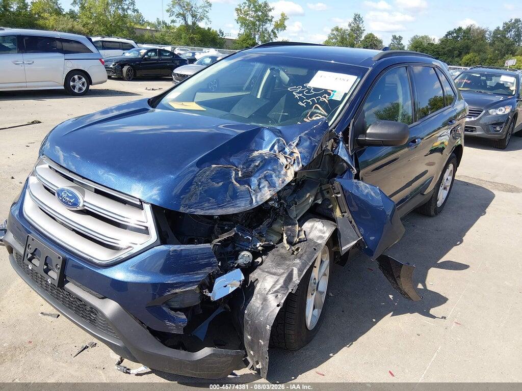 2FMPK3G96HBC43722 2017 FORD EDGE photo no. 2