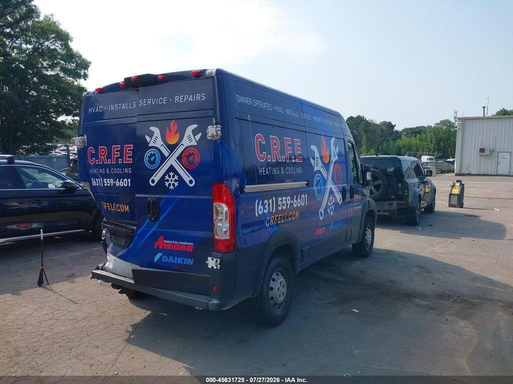 3C6TRVBG2KE518736 2019 RAM PROMASTER 1500 photo no. 4