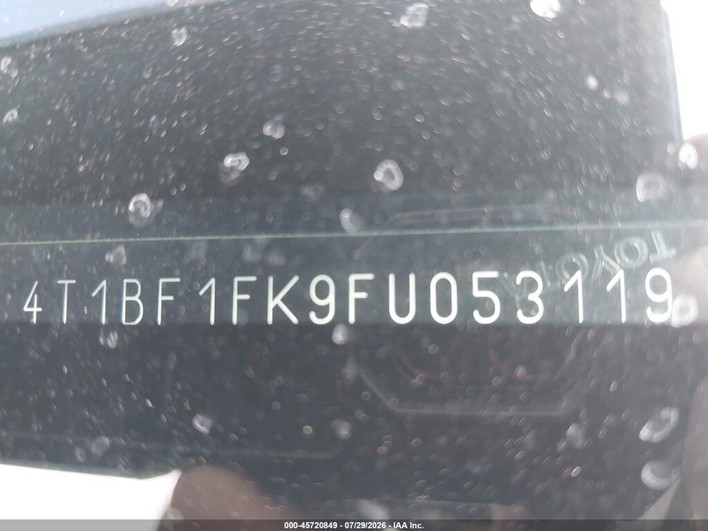 4T1BF1FK9FU053119 2015 TOYOTA CAMRY photo no. 9