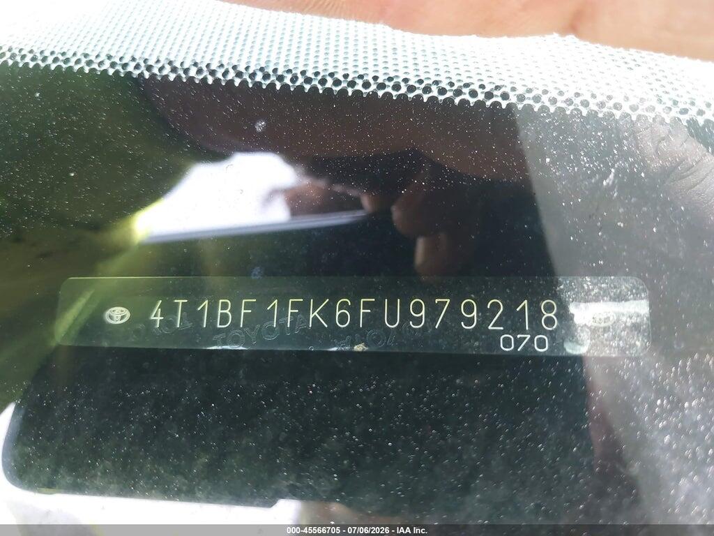 4T1BF1FK6FU979218 2015 TOYOTA CAMRY photo no. 9