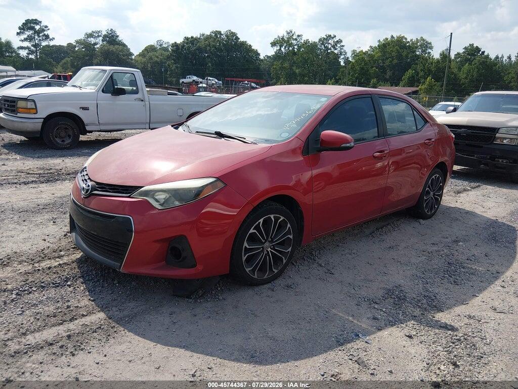 2T1BURHE4FC406654 2015 TOYOTA COROLLA photo no. 2