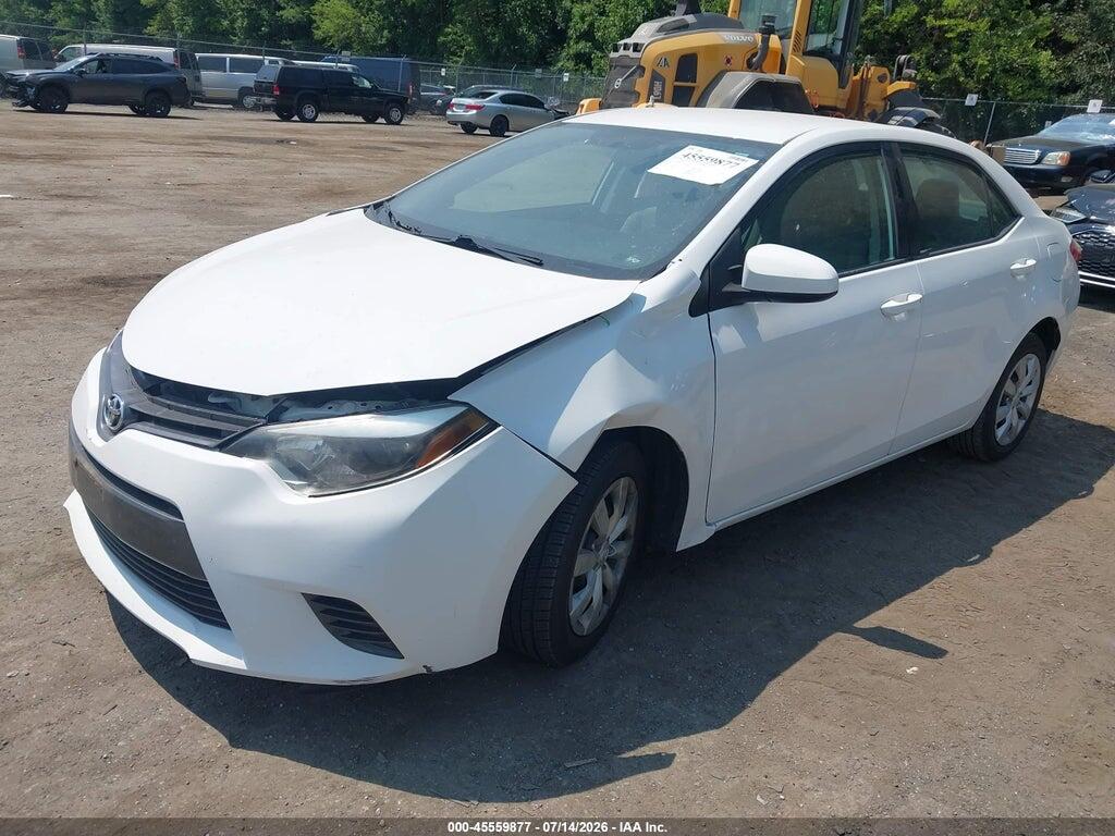 2T1BURHE2FC451172 2015 TOYOTA COROLLA photo no. 2