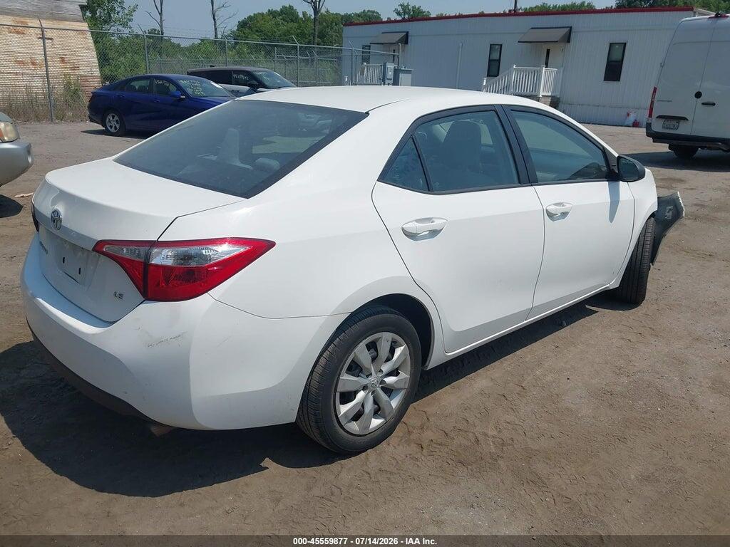 2T1BURHE2FC451172 2015 TOYOTA COROLLA photo no. 4