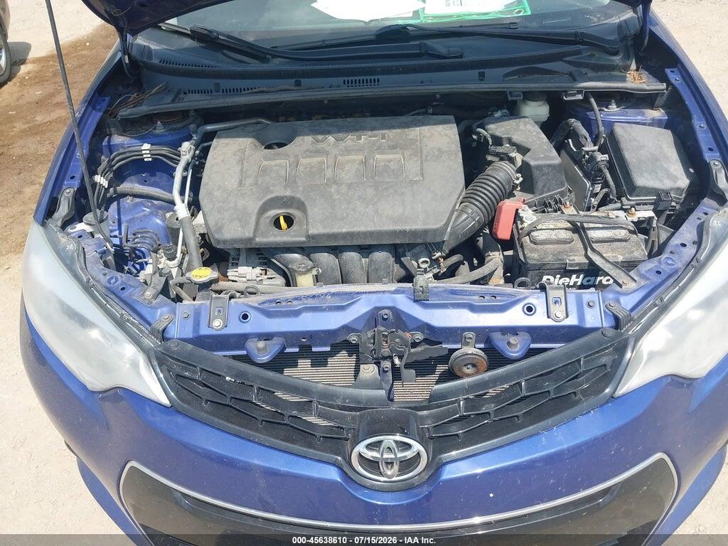 2T1BURHE9FC402146 2015 TOYOTA COROLLA photo no. 10
