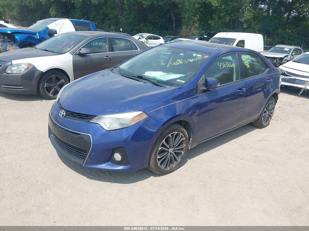 2T1BURHE9FC402146 2015 TOYOTA COROLLA photo no. 2