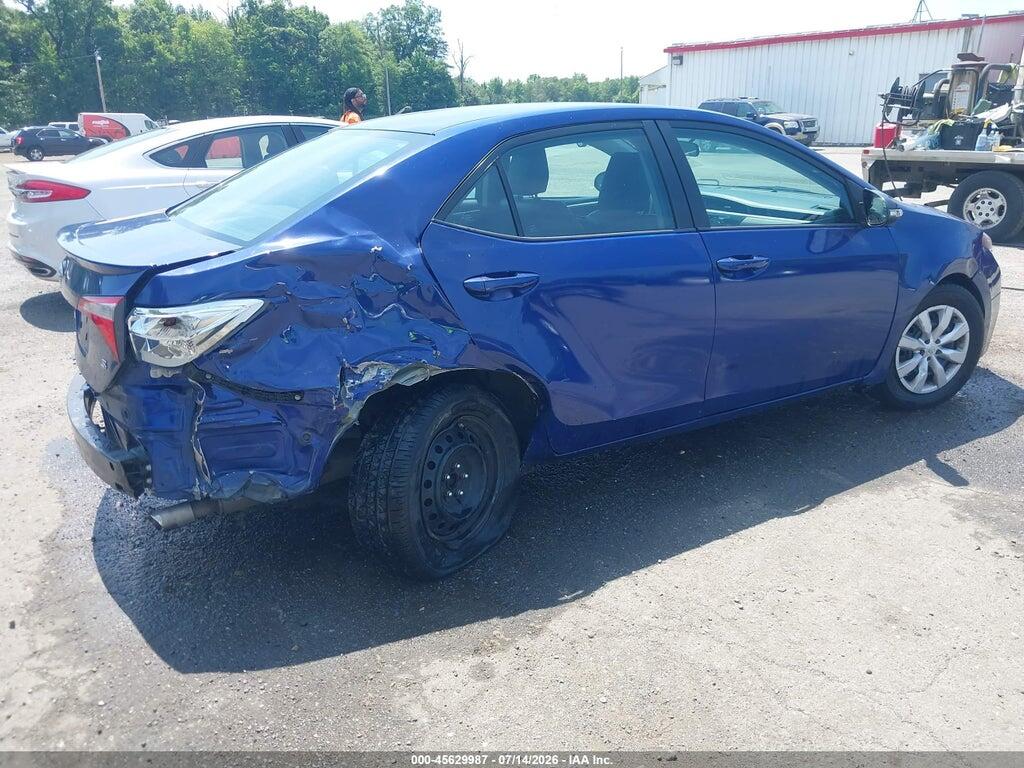 2T1BURHE2FC398439 2015 TOYOTA COROLLA photo no. 4