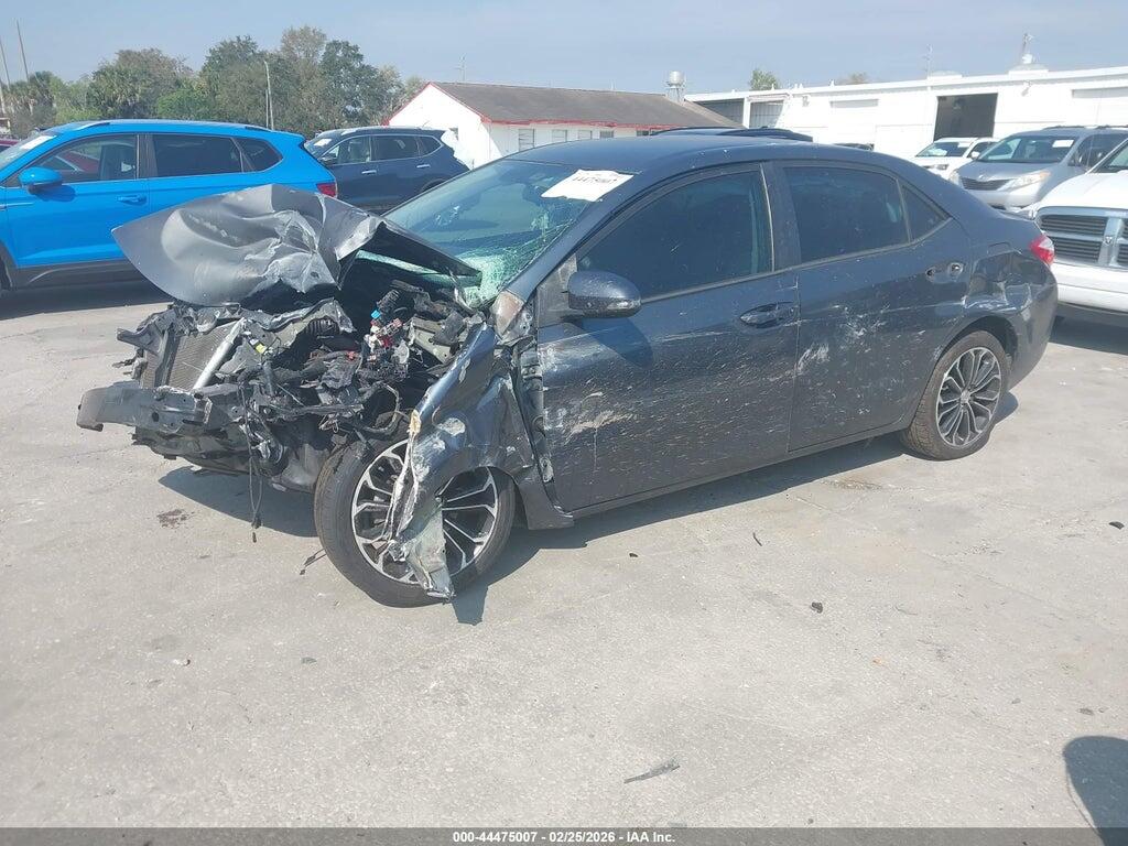2T1BURHEXFC323729 2015 TOYOTA COROLLA photo no. 2