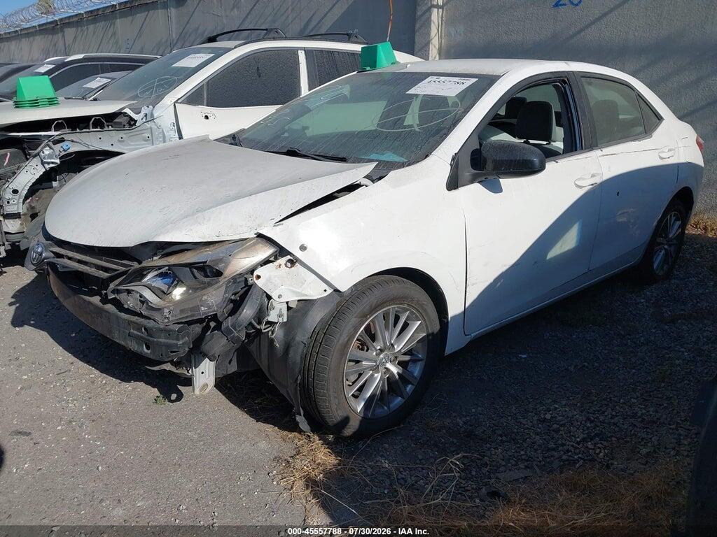 5YFBURHE7FP274568 2015 TOYOTA COROLLA photo no. 2