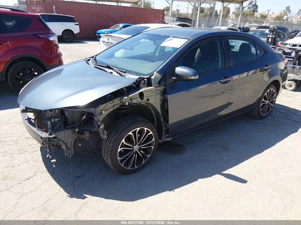2T1BURHE1FC452913 2015 TOYOTA COROLLA photo no. 2