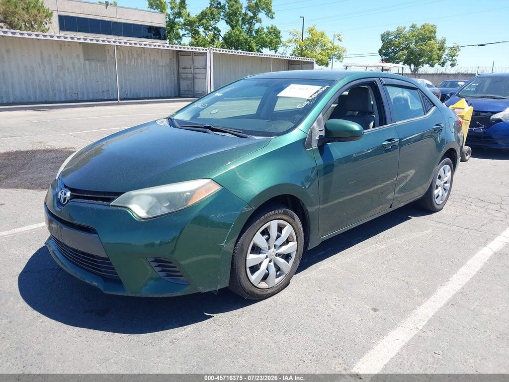 5YFBURHE2FP245267 2015 TOYOTA COROLLA photo no. 2