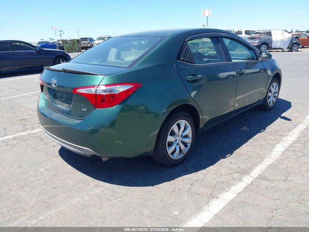 5YFBURHE2FP245267 2015 TOYOTA COROLLA photo no. 4