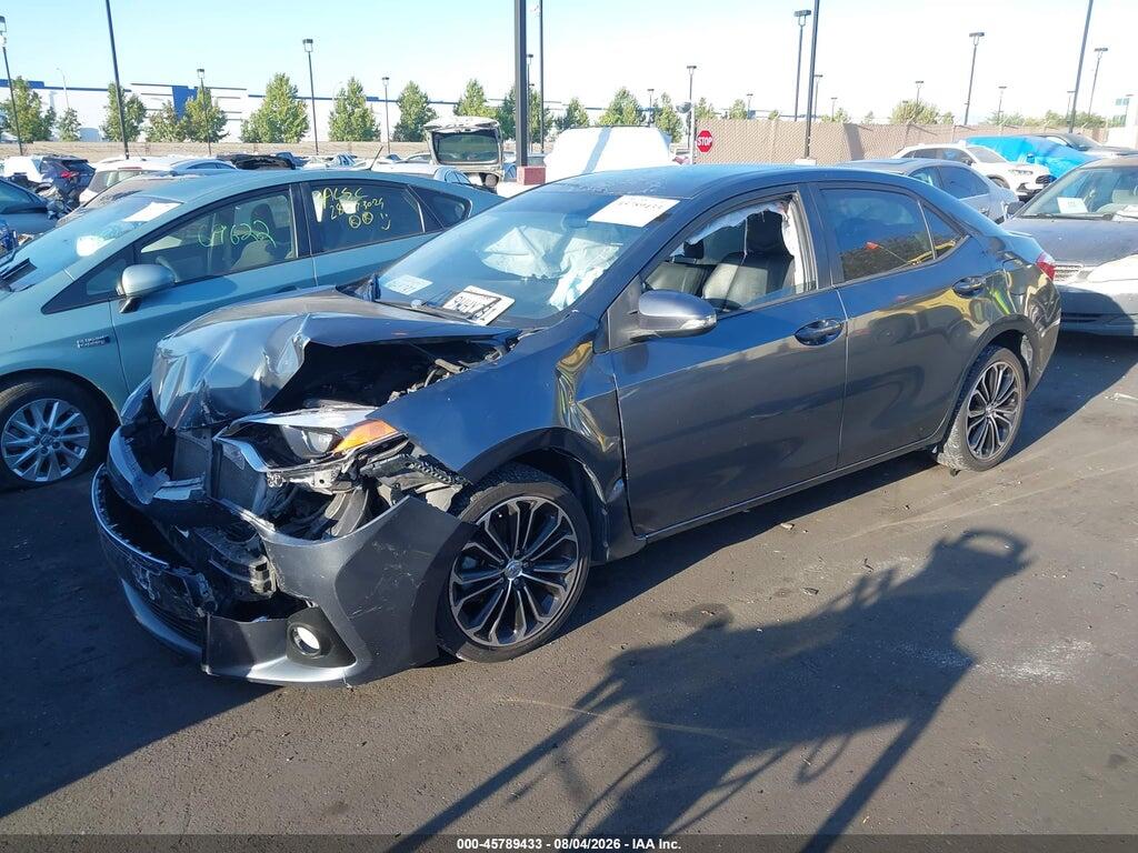 5YFBURHE7FP318861 2015 TOYOTA COROLLA photo no. 2