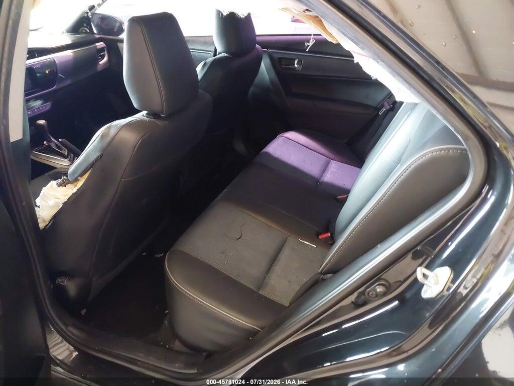 2T1BURHE4FC272115 2015 TOYOTA COROLLA photo no. 8