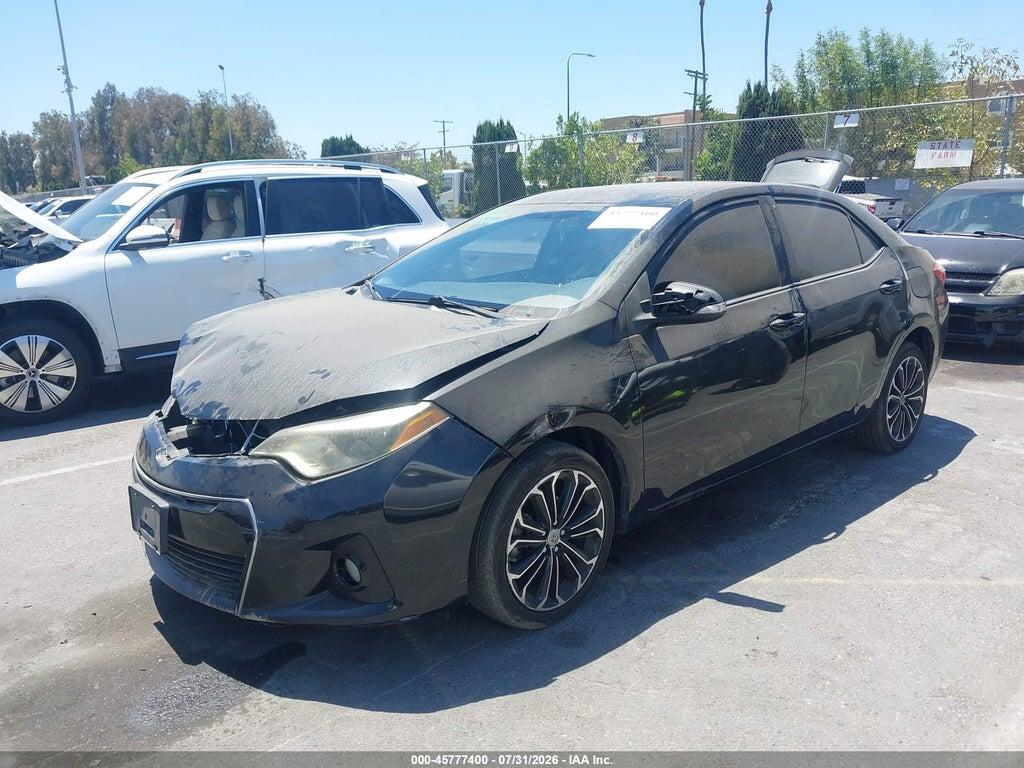 5YFBURHE9FP258100 2015 TOYOTA COROLLA photo no. 2