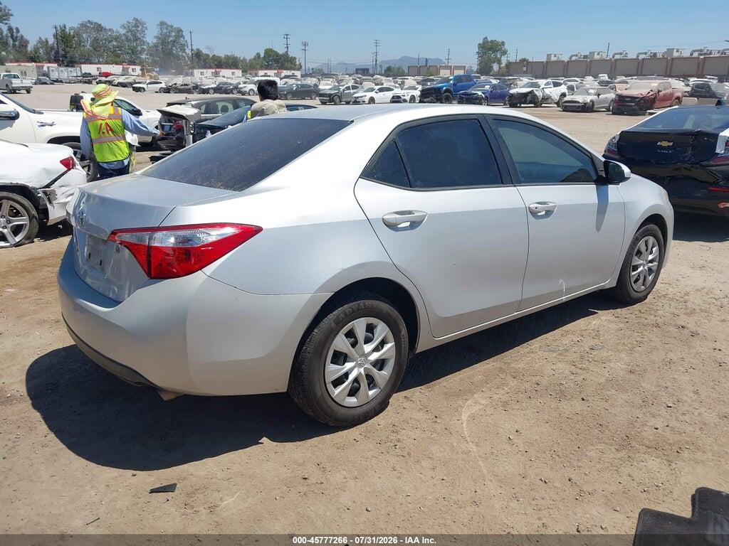 5YFBURHE4FP326058 2015 TOYOTA COROLLA photo no. 4