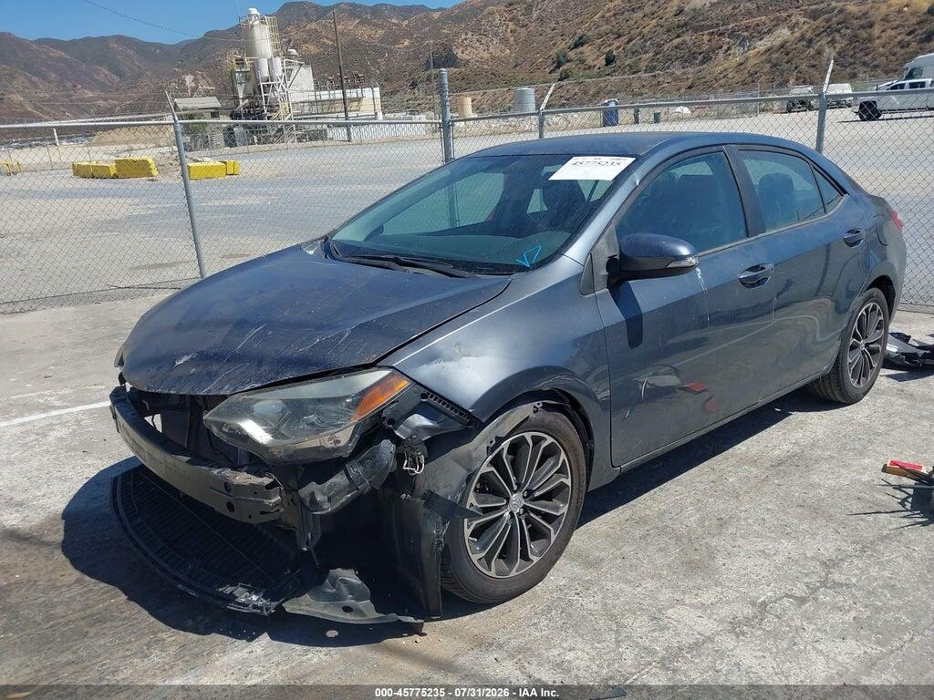5YFBURHE1FP346722 2015 TOYOTA COROLLA photo no. 2