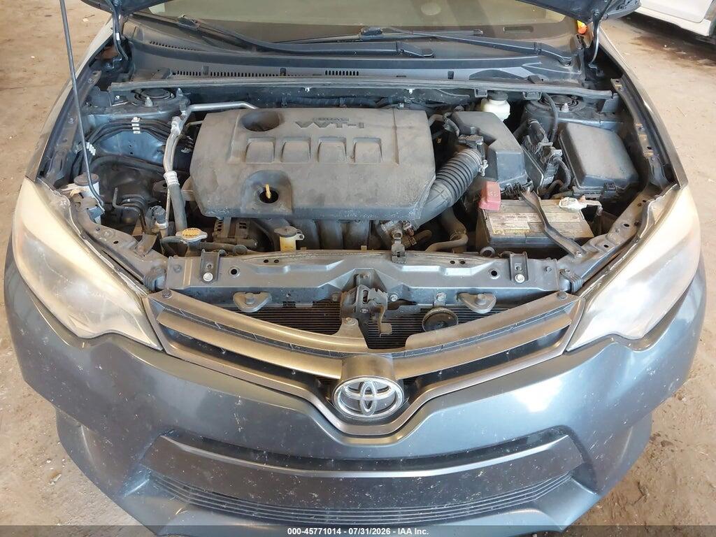 2T1BURHEXFC405685 2015 TOYOTA COROLLA photo no. 10