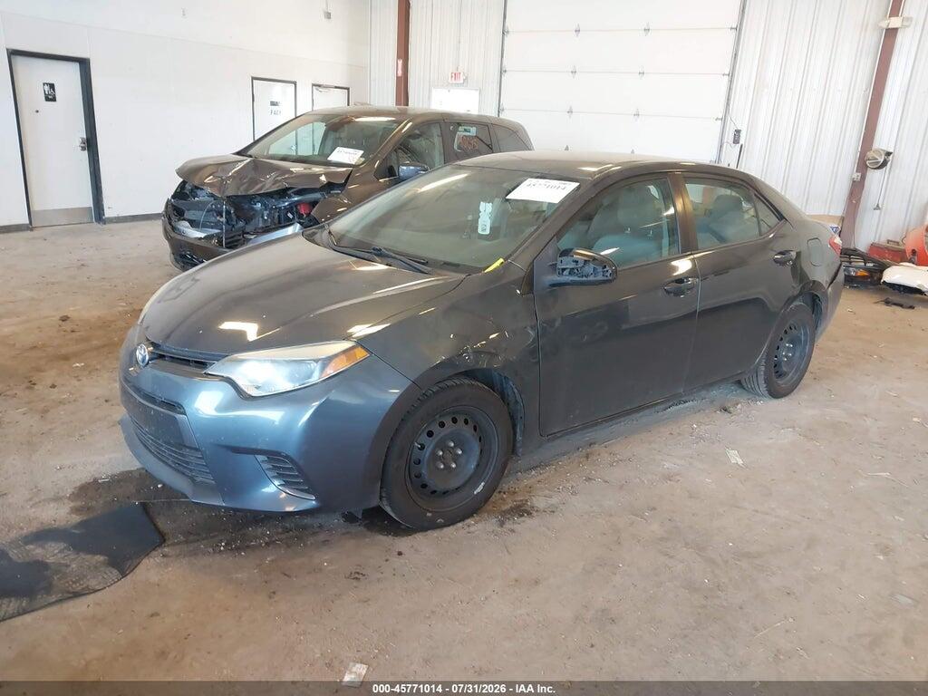 2T1BURHEXFC405685 2015 TOYOTA COROLLA photo no. 2