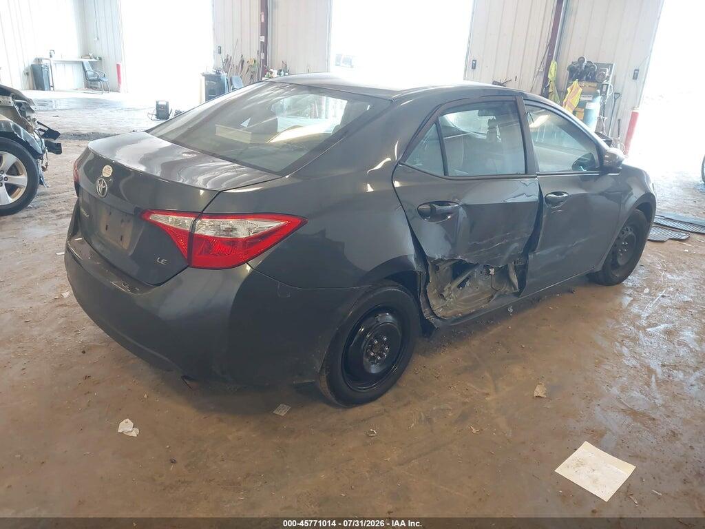 2T1BURHEXFC405685 2015 TOYOTA COROLLA photo no. 4