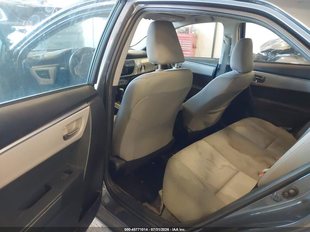 2T1BURHEXFC405685 2015 TOYOTA COROLLA photo no. 8