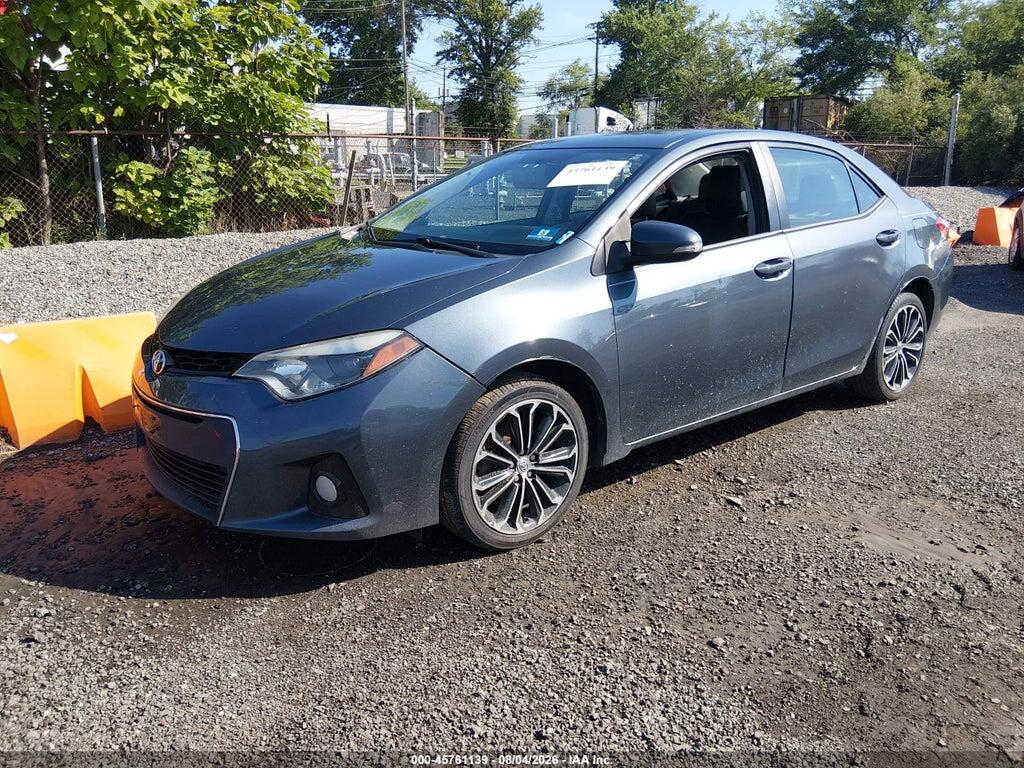 2T1BURHE2FC360239 2015 TOYOTA COROLLA photo no. 2