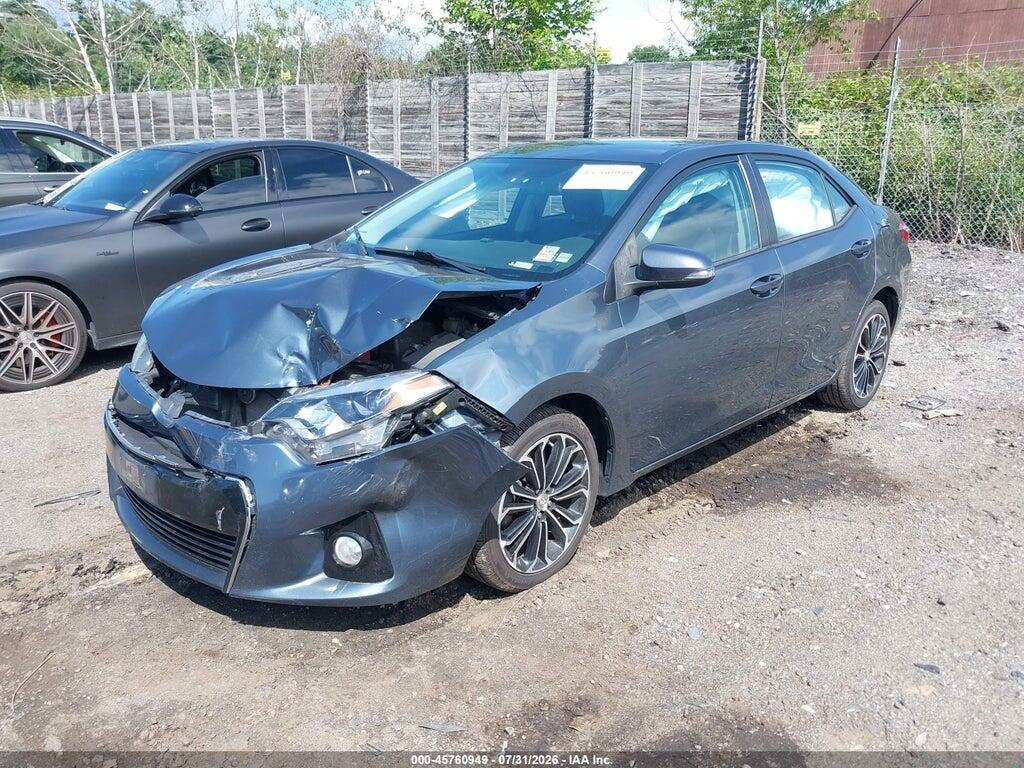 2T1BURHE5FC448704 2015 TOYOTA COROLLA photo no. 2