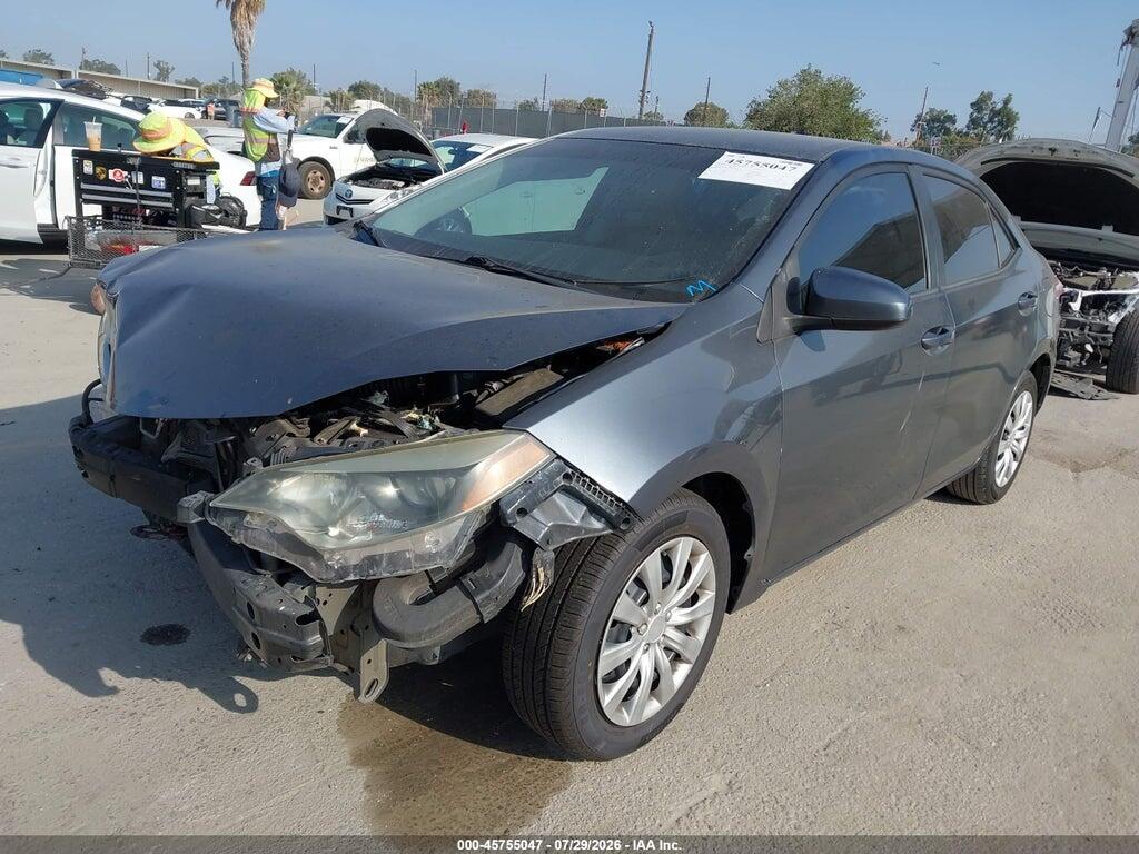 5YFBURHE8FP290844 2015 TOYOTA COROLLA photo no. 2