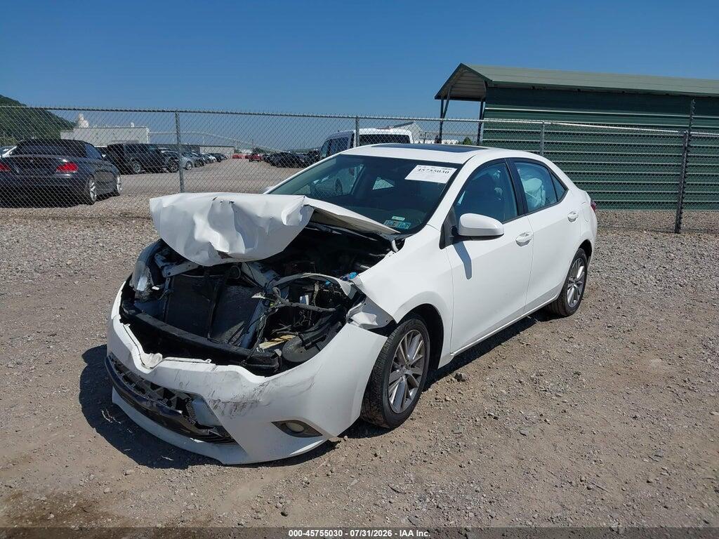 2T1BURHE6FT463213 2015 TOYOTA COROLLA photo no. 2