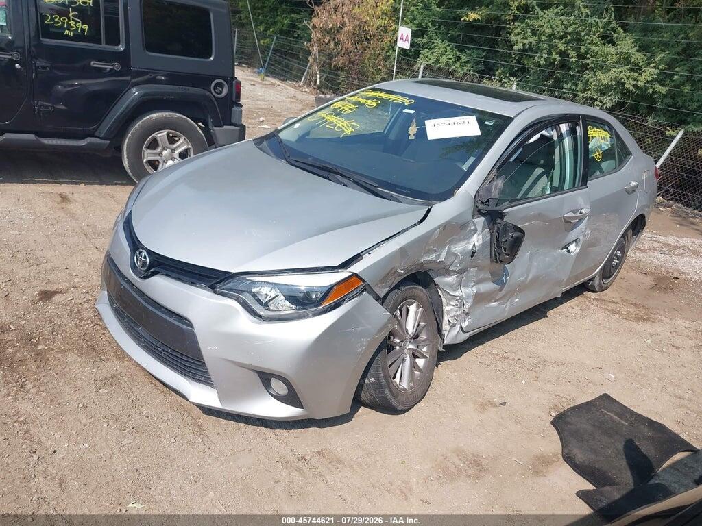 2T1BURHE1FC394267 2015 TOYOTA COROLLA photo no. 2