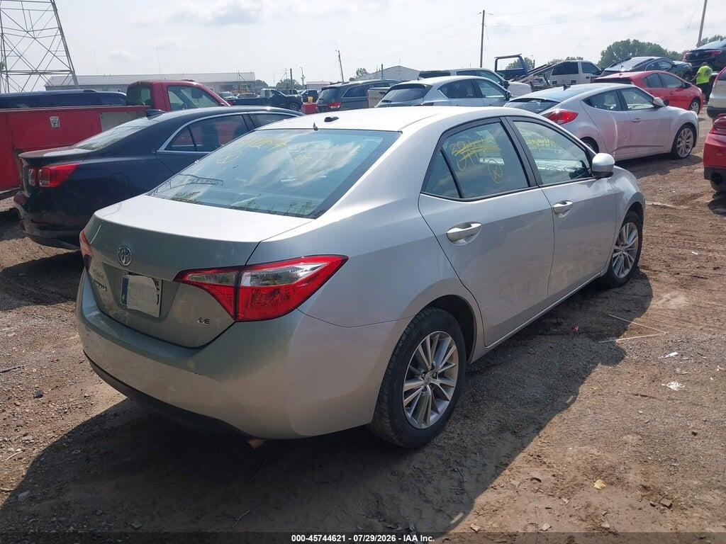 2T1BURHE1FC394267 2015 TOYOTA COROLLA photo no. 4
