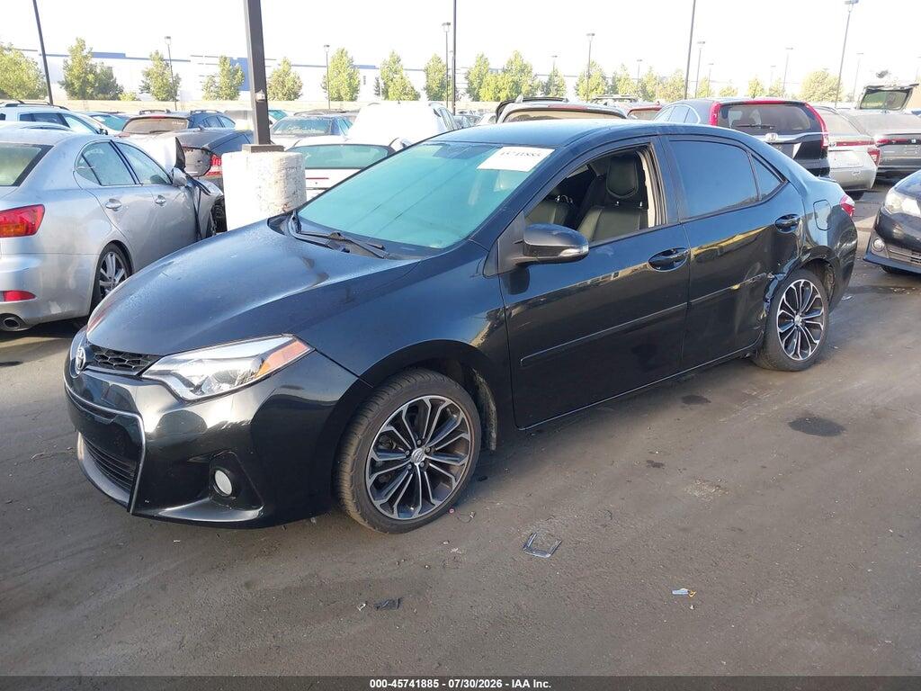 2T1BURHE1FC392244 2015 TOYOTA COROLLA photo no. 2