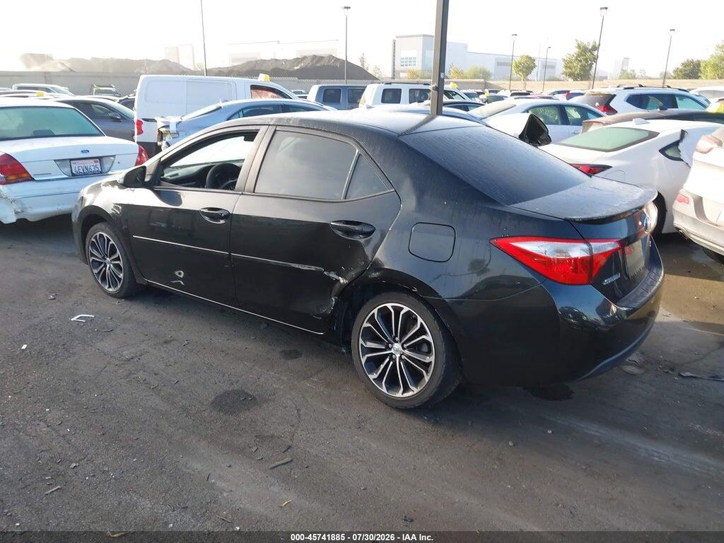 2T1BURHE1FC392244 2015 TOYOTA COROLLA photo no. 3