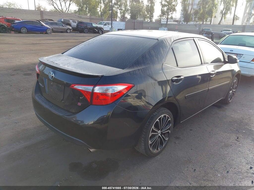 2T1BURHE1FC392244 2015 TOYOTA COROLLA photo no. 4