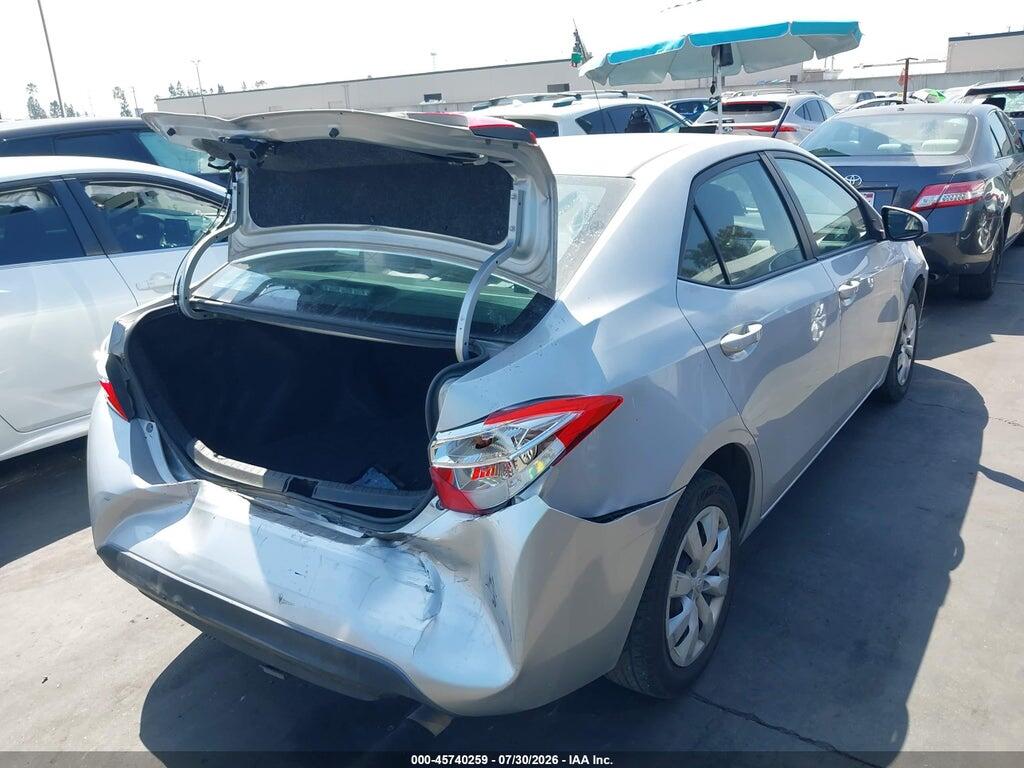 2T1BURHE7FC417387 2015 TOYOTA COROLLA photo no. 4
