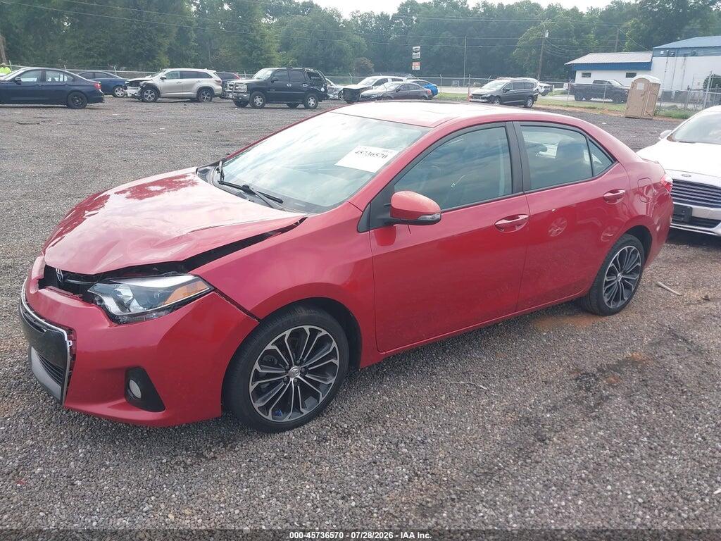 2T1BURHE4FC314346 2015 TOYOTA COROLLA photo no. 2
