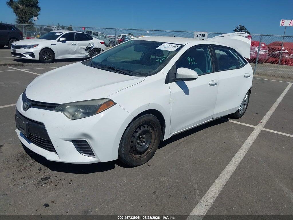 5YFBURHE5FP357562 2015 TOYOTA COROLLA photo no. 2