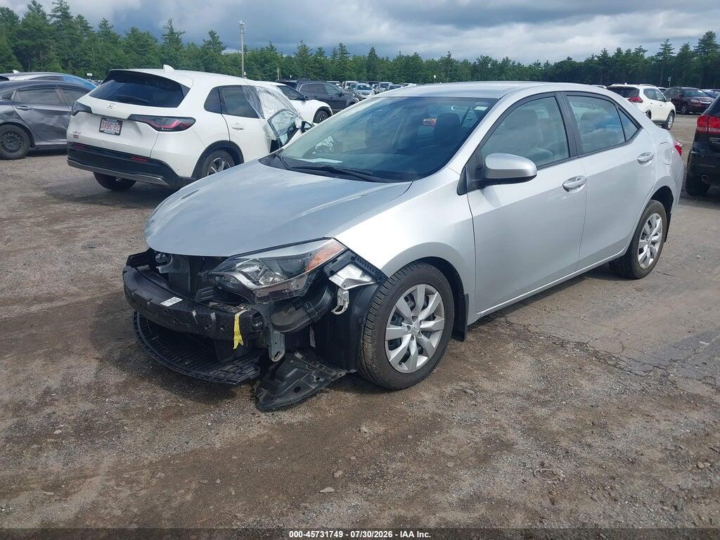 2T1BURHE9FC293624 2015 TOYOTA COROLLA photo no. 2