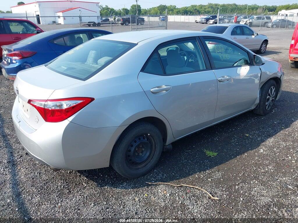 2T1BURHE2FC346115 2015 TOYOTA COROLLA photo no. 4