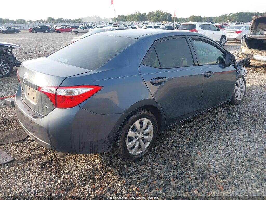 2T1BURHE2FC478825 2015 TOYOTA COROLLA photo no. 4