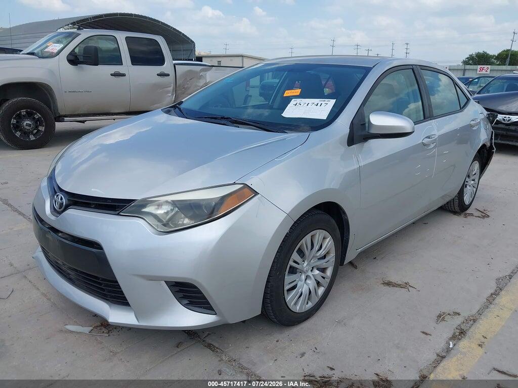 5YFBURHE0FP212865 2015 TOYOTA COROLLA photo no. 2