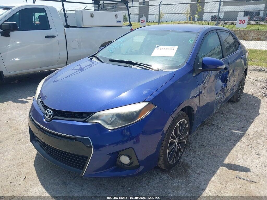 2T1BURHE8FC430908 2015 TOYOTA COROLLA photo no. 2