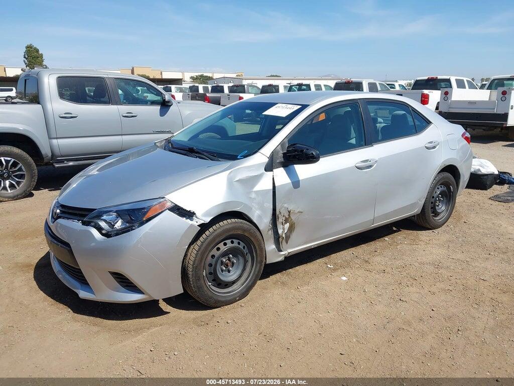 5YFBURHE4FP275497 2015 TOYOTA COROLLA photo no. 2