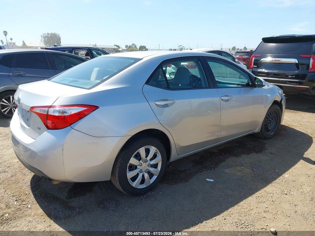 5YFBURHE4FP275497 2015 TOYOTA COROLLA photo no. 4