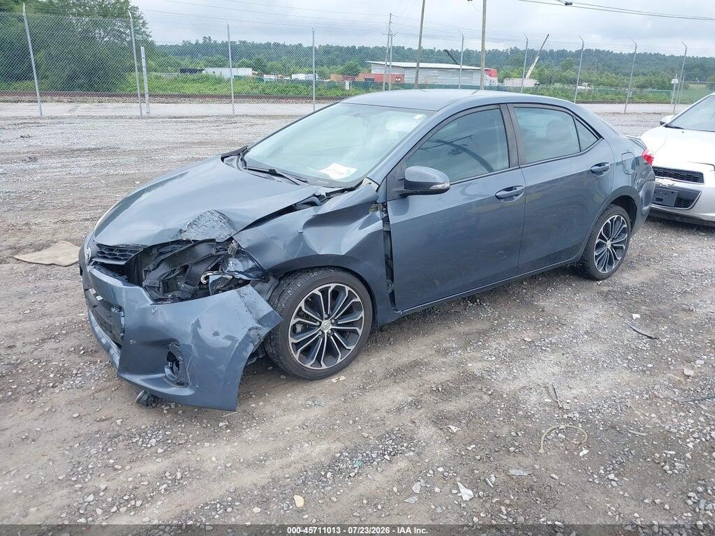 2T1BURHE5FC301203 2015 TOYOTA COROLLA photo no. 2