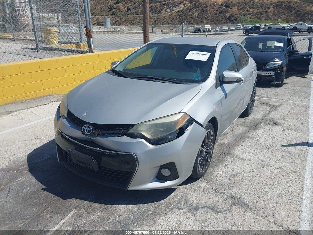 5YFBURHE2FP351878 2015 TOYOTA COROLLA photo no. 2