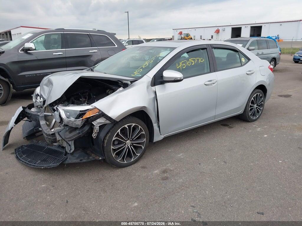 2T1BURHE2FC339990 2015 TOYOTA COROLLA photo no. 2