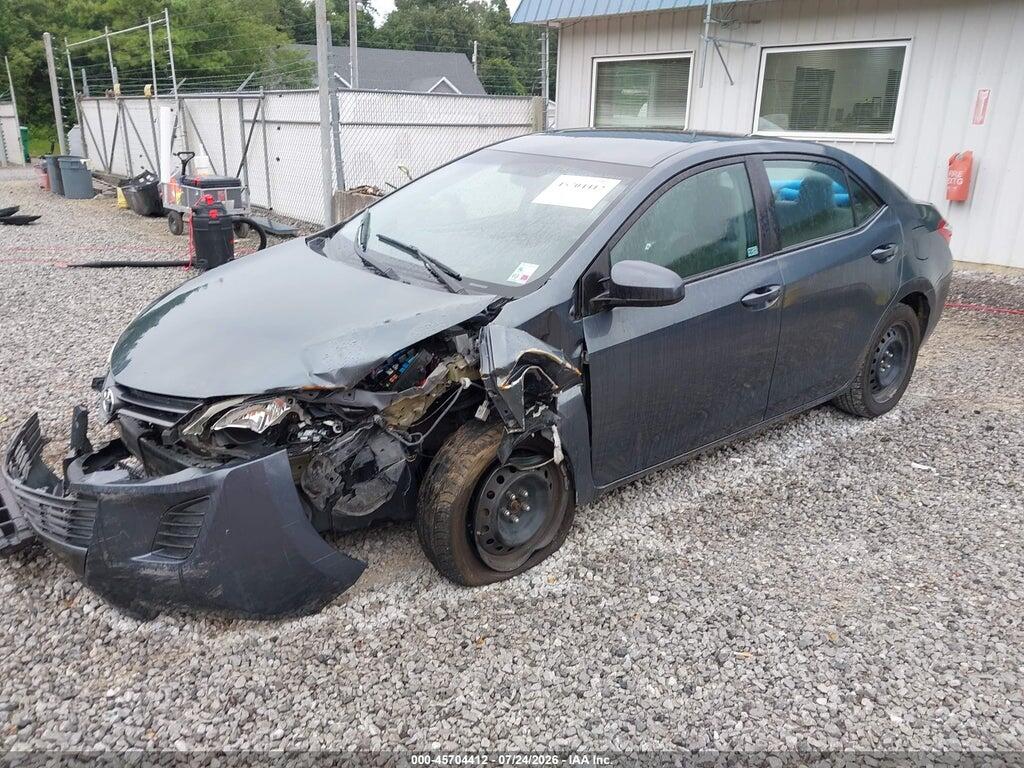 5YFBURHE4FP186531 2015 TOYOTA COROLLA photo no. 2