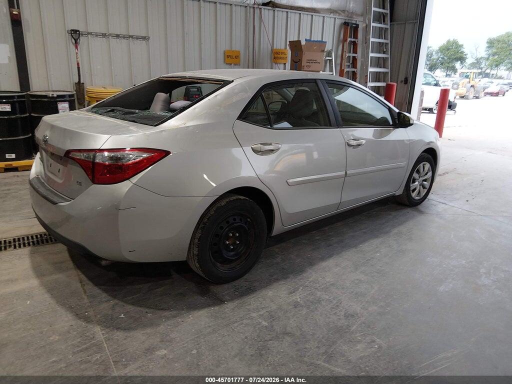 5YFBURHE2FP327516 2015 TOYOTA COROLLA photo no. 4