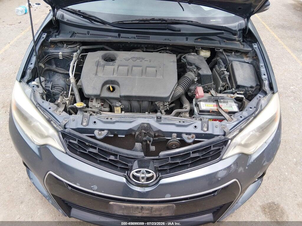 5YFBURHE4FP265875 2015 TOYOTA COROLLA photo no. 10