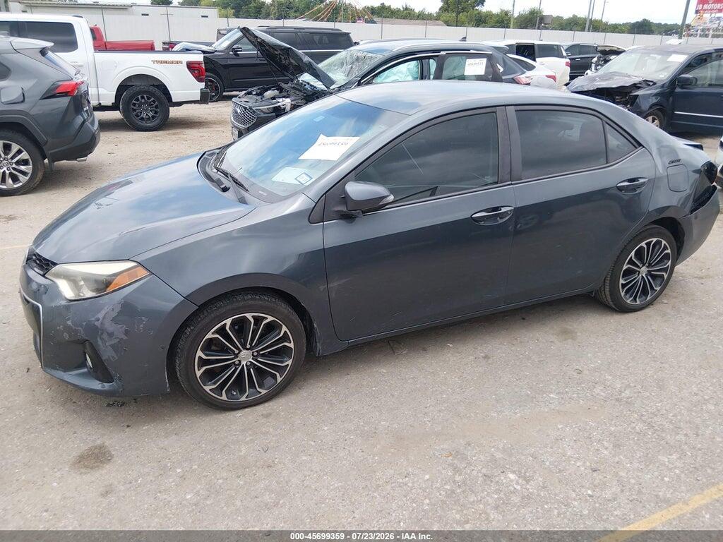 5YFBURHE4FP265875 2015 TOYOTA COROLLA photo no. 2